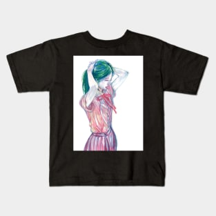 A Portrait of Yuka Kids T-Shirt